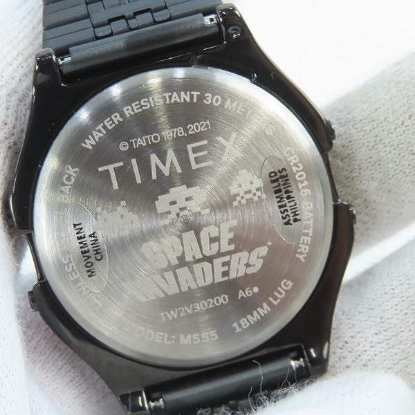 実際に弊社で買取させて頂いた(1)TIMEX/タイメックス スペースインベーダー  腕時計 TW2V30200の画像 4枚目