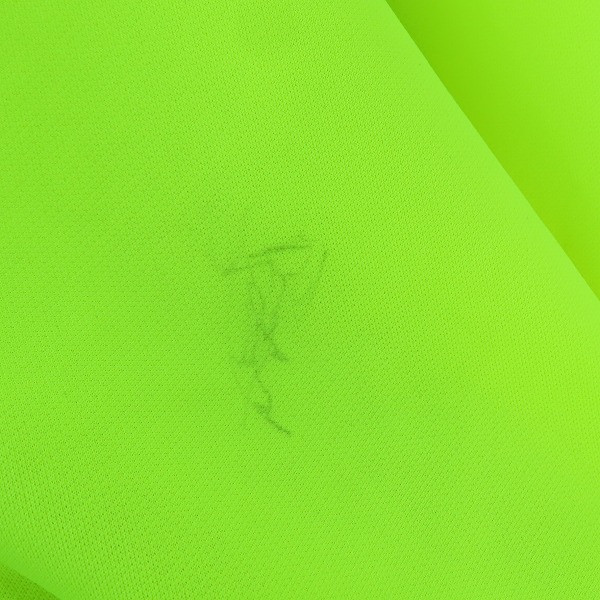 実際に弊社で買取させて頂いたBEAMS GOLF ORANGE LABEL/ビームスゴルフオレンジレーベル 襟ロゴ 裏フリースプルオーバーシャツ 82-13-0014-444/XLの画像 7枚目