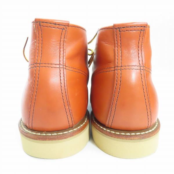 実際に弊社で買取させて頂いたRED WING/レッドウイング WORK CHUKKA チャッカブーツ 8595/9.5Dの画像 1枚目
