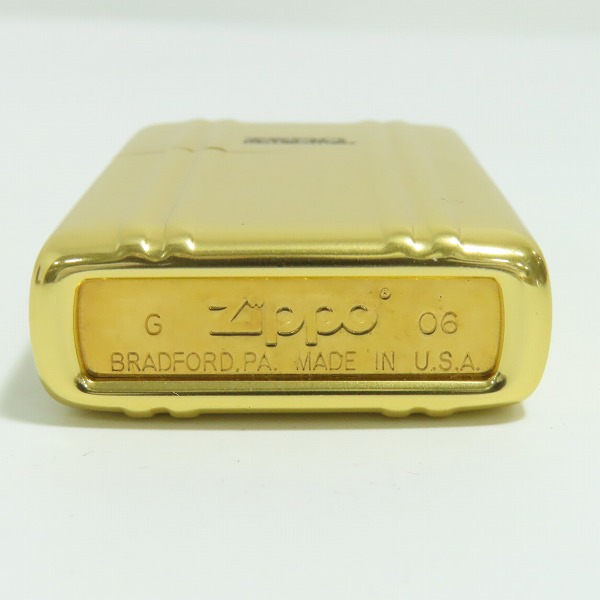 実際に弊社で買取させて頂いたZIPPO/ジッポー ZERO HALLIBURTON/ゼロハリバートン PG/06年製の画像 4枚目