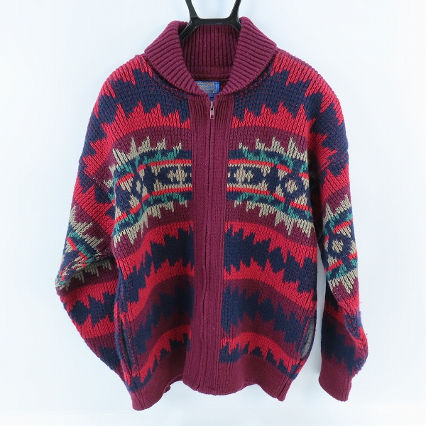 実際に弊社で買取させて頂いたPENDLETON/ペンドルトン 70's ヴィンテージ ジップアップ カウチンジャケット/M