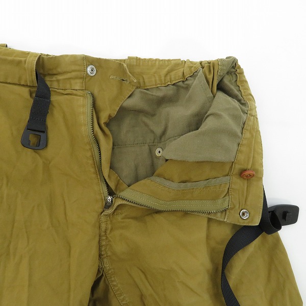 実際に弊社で買取させて頂いたGRAMICCI×URBAN RESEARCH DOORS/グラミチ×アーバンリサーチドアーズ ベルト付クライミングショーツ/キャメル/GMP-19S860/Mの画像 6枚目