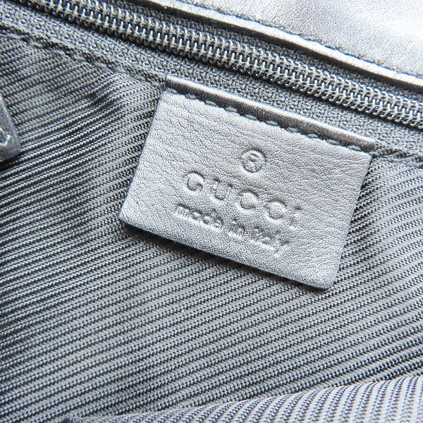 実際に弊社で買取させて頂いたGUCCI/グッチ GGキャンバス トートバッグ ブラックの画像 4枚目