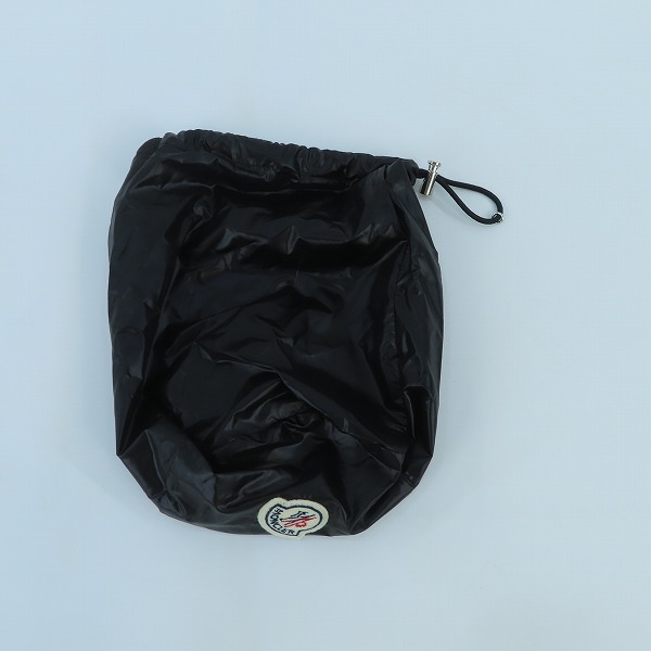 実際に弊社で買取させて頂いた【JPタグ】MONCLER/モンクレール GUI GILET/ ギュイジレ ライトダウンベスト  ブラック 410914336199 53029/2の画像 9枚目