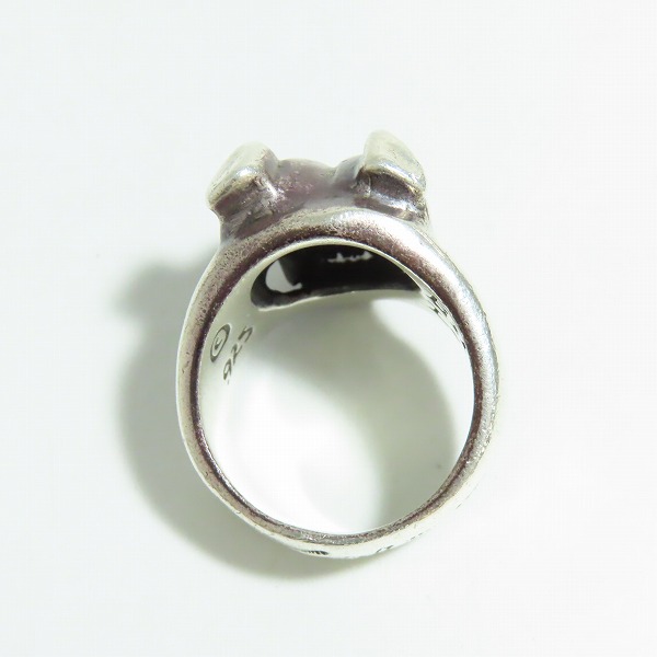 実際に弊社で買取させて頂いたBWL/ビルウォールレザー ラージドッグヘッドリング/22号の画像 5枚目