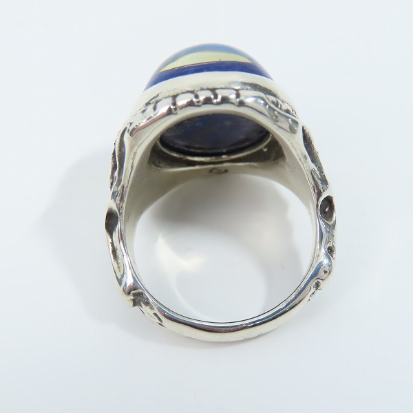 実際に弊社で買取させて頂いたALEX STREETER/アレックスストリーター エンジェルハートリング 2013年限定 ラピスラズリ/21号の画像 5枚目