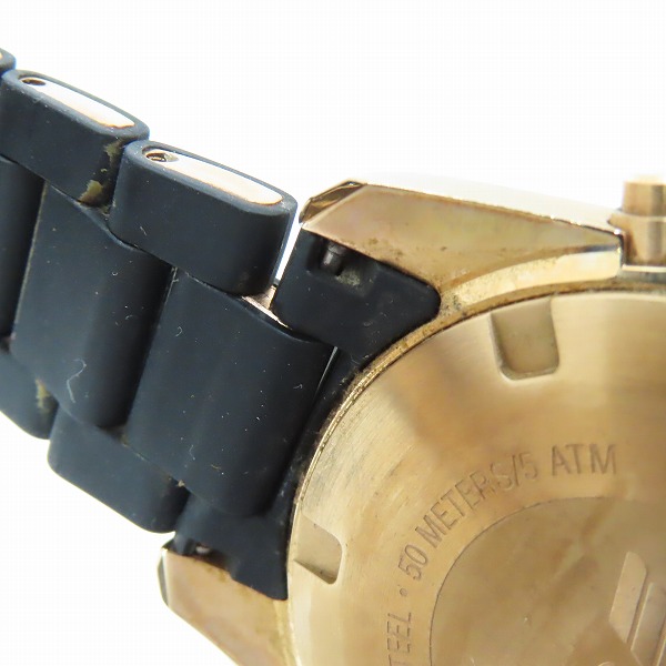 実際に弊社で買取させて頂いたEMPORIO ARMANI/エンポリオアルマーニ クォーツ クロノグラフ 腕時計 AR6066【動作未確認】の画像 6枚目