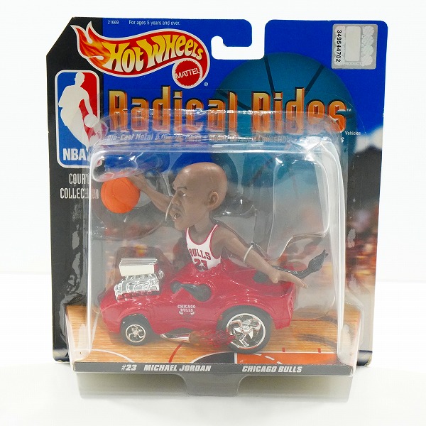 実際に弊社で買取させて頂いた【未開封】Hot Wheels/ホットウィール Radical Rides NBA シカゴブルズ MICHAEL JORDAN マイケル ジョーダン #23
