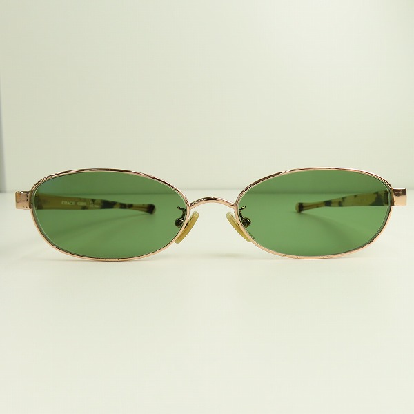 実際に弊社で買取させて頂いたCOACH/コーチ メタルフレーム 眼鏡/メガネフレーム/アイウェア シャイニー ローズ ゴールド HC5098TD-9331