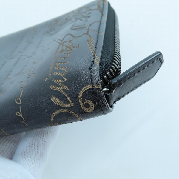 実際に弊社で買取させて頂いたBerluti/ベルルッティ カリグラフィ ラウンドジップ 長財布/ウォレットの画像 8枚目