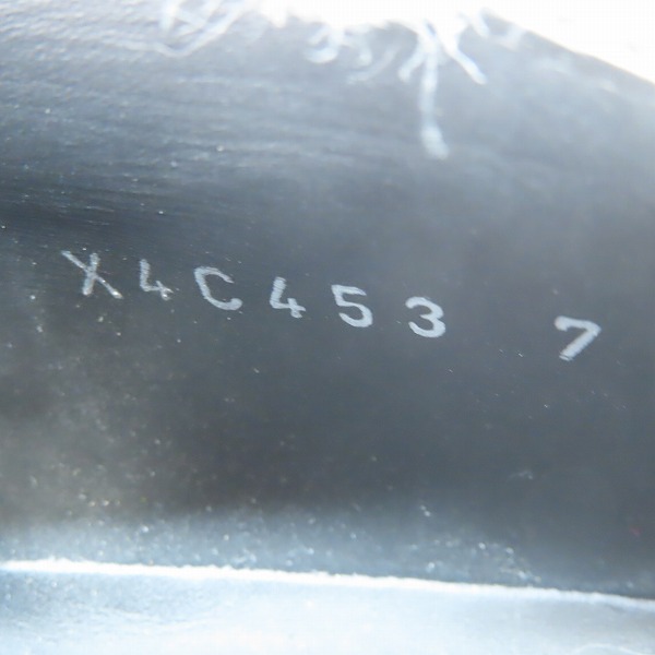 実際に弊社で買取させて頂いたEMPORIO ARMANI/エンポリオ アルマーニ スタッズドレスシューズ X4C453/7の画像 5枚目