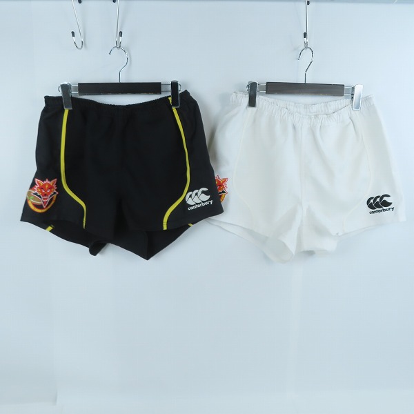 実際に弊社で買取させて頂いたCANTERBURY/カンタベリー ラグビー BRAVE LUPUS/東芝ブレイブルーパス  オーセンティック ゲームパンツ XL/3L 2点セット