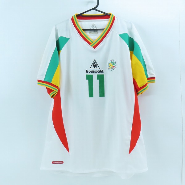 実際に弊社で買取させて頂いたle coq sportif/ルコックスポルティフ セネガル代表 #11 エル＝ハッジ・ディウフ ユニフォーム /L
