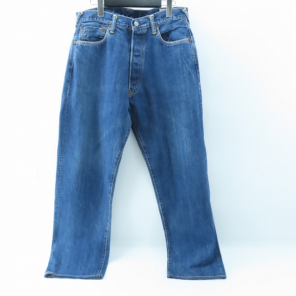 実際に弊社で買取させて頂いたEVISU/エヴィス No2 Lot.2001 カモメペイント デニムパンツ 34×35