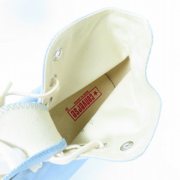 実際に弊社で買取させて頂いたCONVERSE/コンバース 日本製 ALL STAR/オールスター ハイカットスニーカー 4MH01/10.5の画像 4枚目