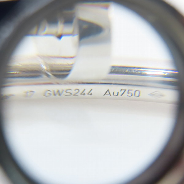 実際に弊社で買取させて頂いた【ギャラ付】Cartier/カルティエ 18KWG JUSTE UN CLOU/ジュストアンクル ブレスレット #17 CRB6048317の画像 5枚目