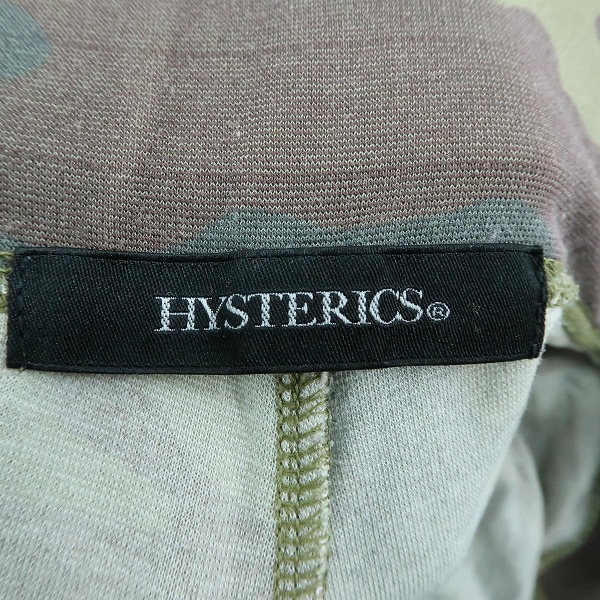 実際に弊社で買取させて頂いたHYSTERICS/ヒステリックス HYSTERIC GLAMOUR パンツ カモフラ 0543CP01/FREEの画像 2枚目