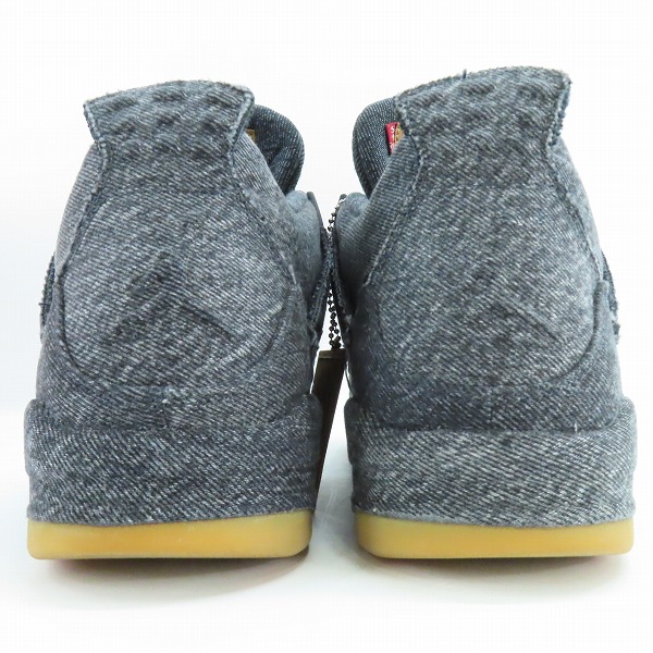 実際に弊社で買取させて頂いたNIKE×LEVIS/ナイキ×リーバイス AIR JORDAN 4 RETRO NRG/エアジョーダン 4 AO2571-001/27.5の画像 1枚目