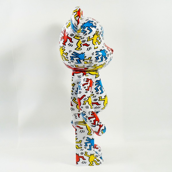 実際に弊社で買取させて頂いた★MEDICOM TOY/メディコムトイ BE@RBRICK/ベアブリック KEITH HARING/キース・ヘリング #9 1000％の画像 3枚目
