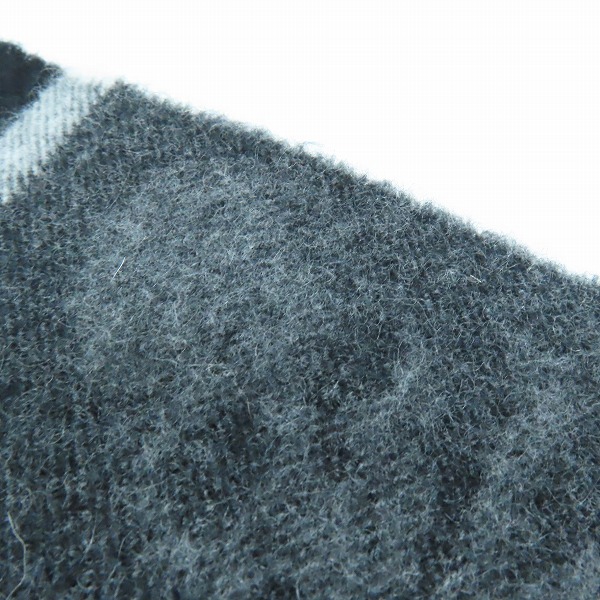 実際に弊社で買取させて頂いたmastermind JAPAN/マスターマインドジャパン Johnstons of Elgin カシミヤ チェック マフラー/ストールの画像 8枚目