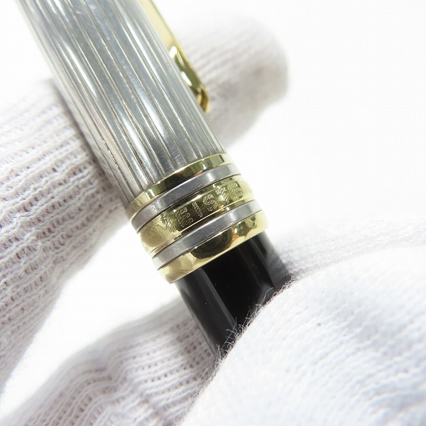 実際に弊社で買取させて頂いたMONTBLANC/モンブラン MEISTERSTUCK/マイスターシュテュック ソリテール ドゥエ 1641 Ag925/シルバー925 ボールペンの画像 3枚目