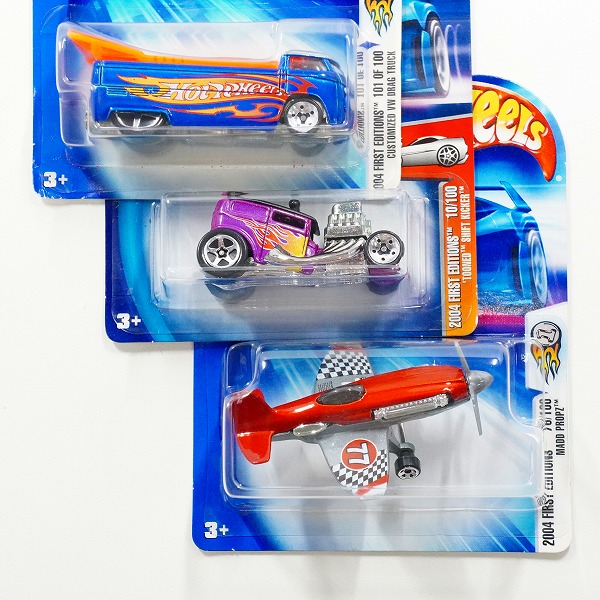 実際に弊社で買取させて頂いた【未開封】Hot Wheels/ホットウィール 2004 FIRST EDITIONS CUSTOMIZED VW DRAG TRUCK/MADD PROPZ/TOONED SHIFT KICKERの画像 2枚目