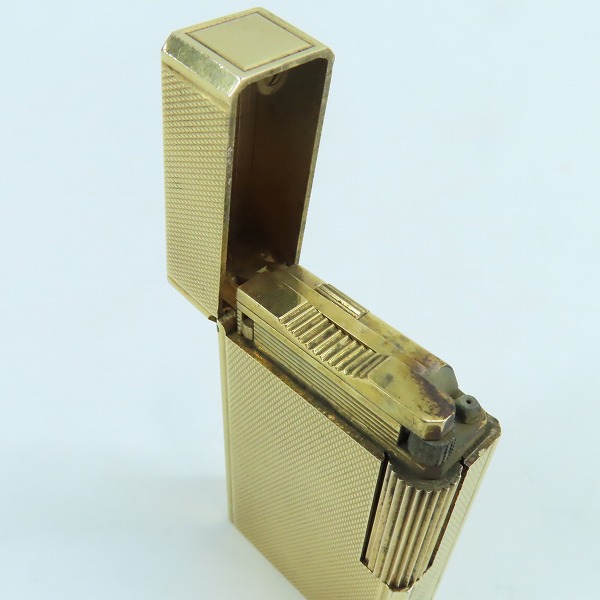 実際に弊社で買取させて頂いたS.T.Dupont/デュポン LINE1/ライン1 ガスライター ゴールドの画像 5枚目