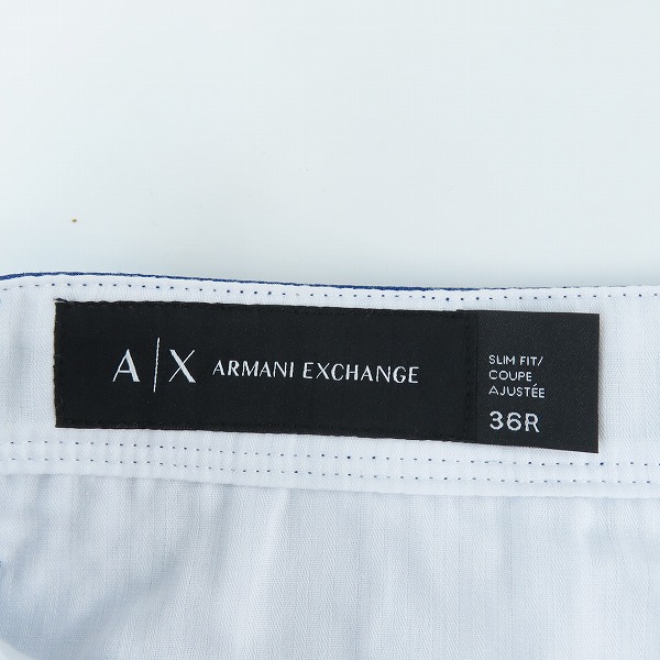 実際に弊社で買取させて頂いた【未使用/JPタグ】ARMANI EXCHANGE/アルマーニエクスチェンジ ストレッチパンツ 8NZP45 ZVT3Z/36の画像 3枚目