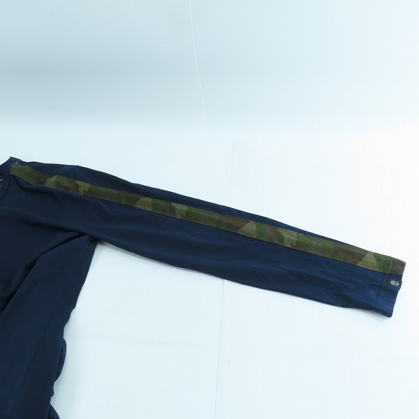 実際に弊社で買取させて頂いたHYDROGEN/ハイドロゲン カモフラプリント 長袖Tシャツ/Mの画像 5枚目