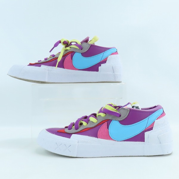 実際に弊社で買取させて頂いたNIKE×KAWS×SACAI/ナイキ×カウズ×サカイ BLAZER LOW/ブレーザーロー パープルダスク DM7901-500/28の画像 3枚目