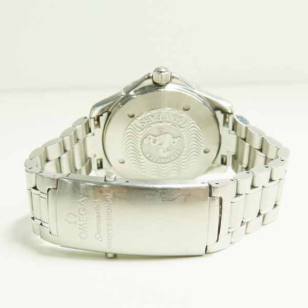 実際に弊社で買取させて頂いたOMEGA/オメガ シーマスター 50YEARS GMT クロノメーター デイト 自動巻腕時計の画像 2枚目