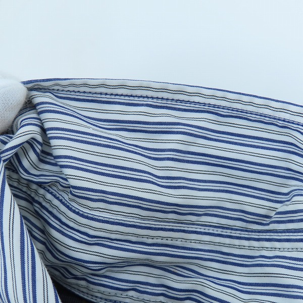 実際に弊社で買取させて頂いたJUNYA WATANABE MAN COMME des GARCONS/ジュンヤワタナベ コムデギャルソン 19AW ストライプバック切替長袖シャツ WD-B001/Sの画像 5枚目