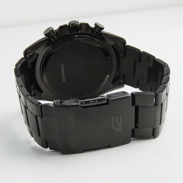 実際に弊社で買取させて頂いたCASIO/カシオ EDIFICE/エディフィス アナログ タフソーラー クロノグラフ デイト 腕時計 EQB-1000XYDC-1AJFの画像 2枚目