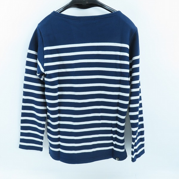 実際に弊社で買取させて頂いた【未使用】HYSTERIC GLAMOUR/ヒステリックグラマー ボーダー スウェット  カットソー 0234CS01/Sの画像 1枚目