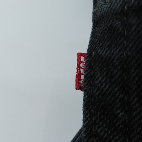 実際に弊社で買取させて頂いたLevi's/リーバイス 501 刻印552 ブラック デニムパンツ W34 L34の画像 9枚目