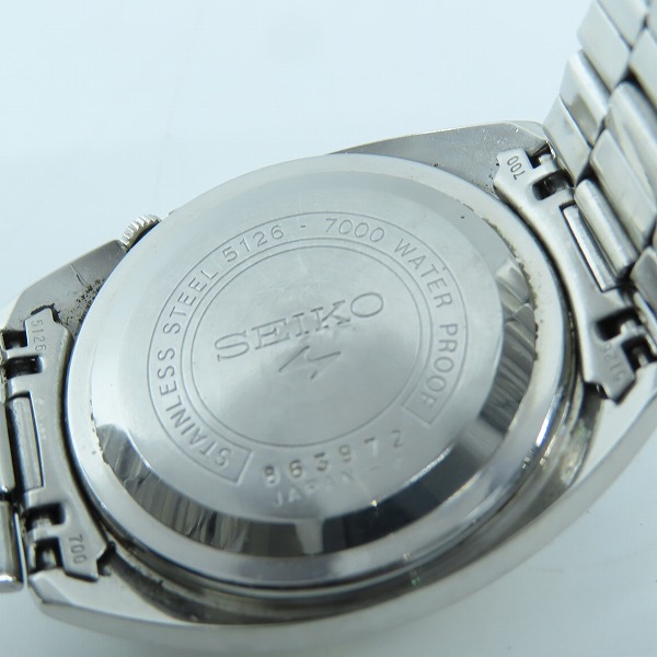 実際に弊社で買取させて頂いたSEIKO/セイコー ファイブ デイデイト 5126-7000 自動巻き 腕時計の画像 4枚目