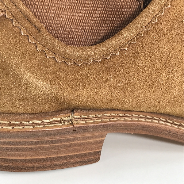 実際に弊社で買取させて頂いたNUMBER(N)INE/ナンバーナイン ウエスタン柄 スエードブーツ/10の画像 7枚目