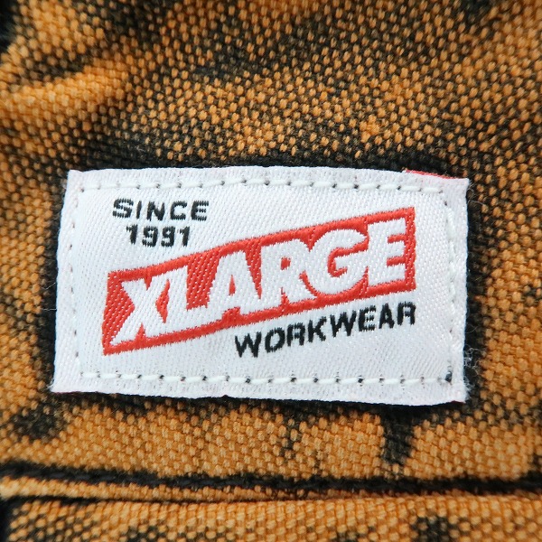 実際に弊社で買取させて頂いたXLARGE×Dickies/エクストララージ×ディッキーズ タイダイ デニムパンツ/32の画像 7枚目