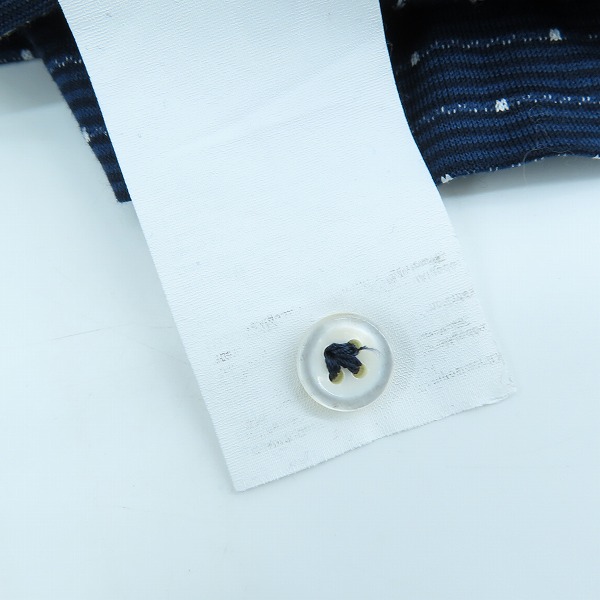 実際に弊社で買取させて頂いたHugo Boss/ヒューゴボス SLIM FIT FINEST ITALIAN FABRIC ポロシャツ /XLの画像 5枚目