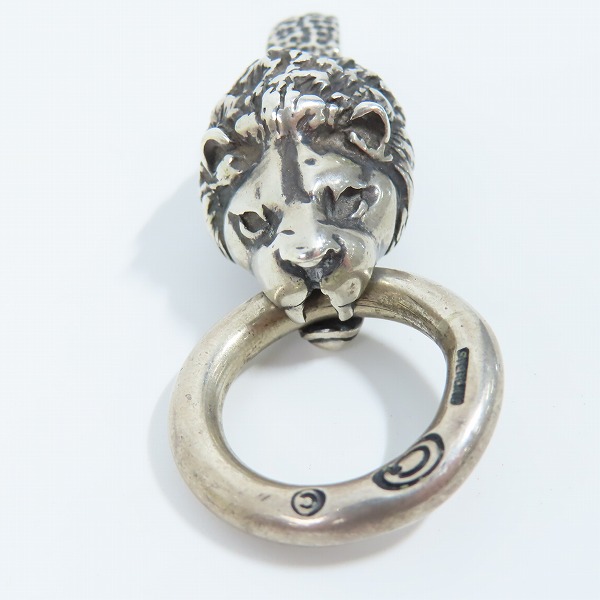 実際に弊社で買取させて頂いた【ギャラ付/カスタム】GABOR/ガボール LION HEAD Pendant ライオンヘッド ペンダントの画像 4枚目