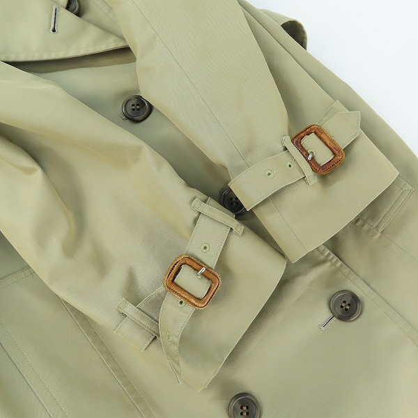 実際に弊社で買取させて頂いたBurberrys /バーバリーズ 裏地ノバチェック柄 トレンチコート 9AB2の画像 3枚目