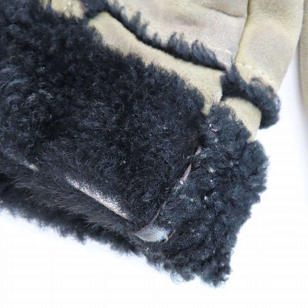 実際に弊社で買取させて頂いたDIESEL/ディーゼル 裏ボア ラムレザー/羊革 ムートンジャケット/Sの画像 8枚目