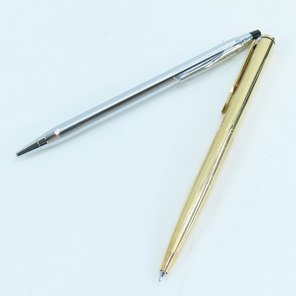 実際に弊社で買取させて頂いたCROSS/クロス PARKER/パーカー ボールペン/シャープペンシル 2点セット