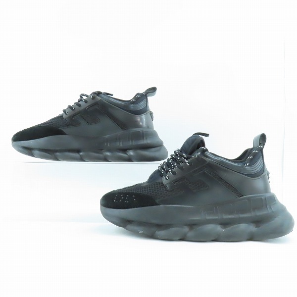 実際に弊社で買取させて頂いたVERSACE/ヴェルサーチ REACTION/チェーンリアクション スニーカーの画像 3枚目