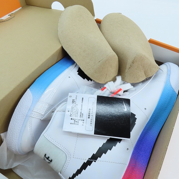 実際に弊社で買取させて頂いた【未使用】NIKE/ナイキ BLAZER MID '77 VNTG HAVE A GOOD GAME/ブレーザー ミッド 77 ヴィンテージ DC3280-101/26の画像 8枚目