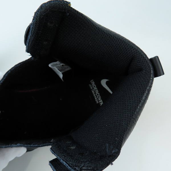 実際に弊社で買取させて頂いたNIKE × UNDERCOVER/ナイキ × アンダーカバー DUNK HI 1985 / U/ダンクハイ DQ4121-001/27の画像 4枚目