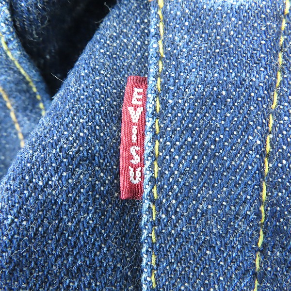 実際に弊社で買取させて頂いたEVISU/エヴィス No2 Lot.2001 ピンクカモメペイント 32×35の画像 6枚目