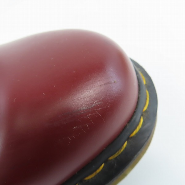 実際に弊社で買取させて頂いたDr.Martens/ドクターマーチン 1460 8EYE BOOT/8ホール ブーツ チェリーレッド UK8の画像 6枚目