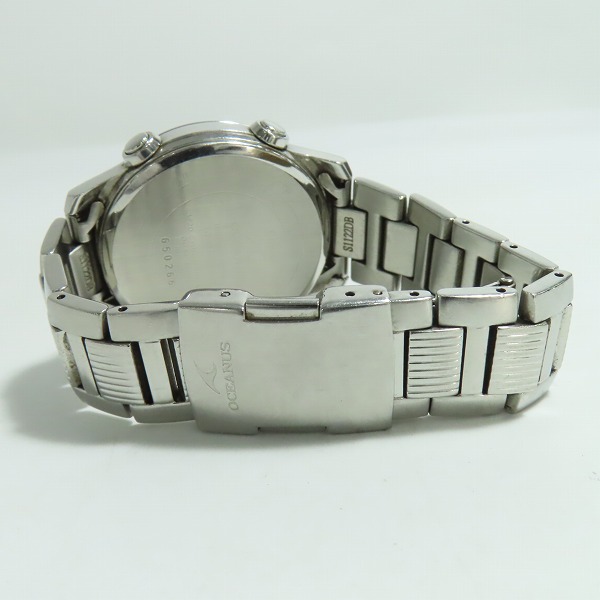 実際に弊社で買取させて頂いたCASIO/カシオ OCEANUS/オシアナス 電波ソーラー 腕時計 OCW-10の画像 2枚目
