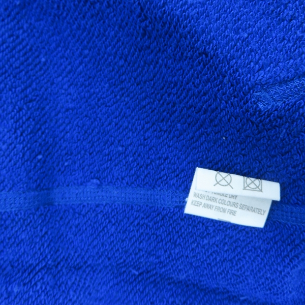 実際に弊社で買取させて頂いたLOOPWHEELER×BEAMS+/ループウィラー×ビームスプラス ジップアップ パーカー ブルー/Mの画像 5枚目